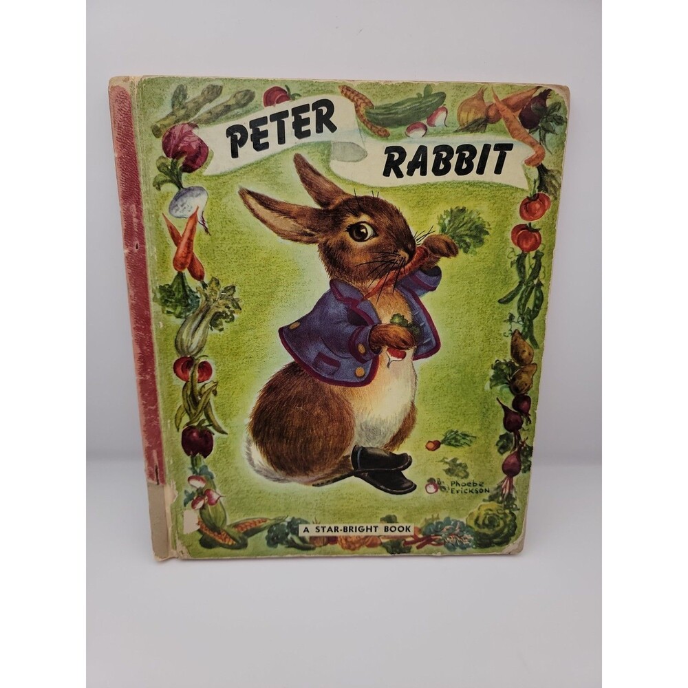 Vintage 1947 Star-Bright Hard Cover  Book PETER RABBIT